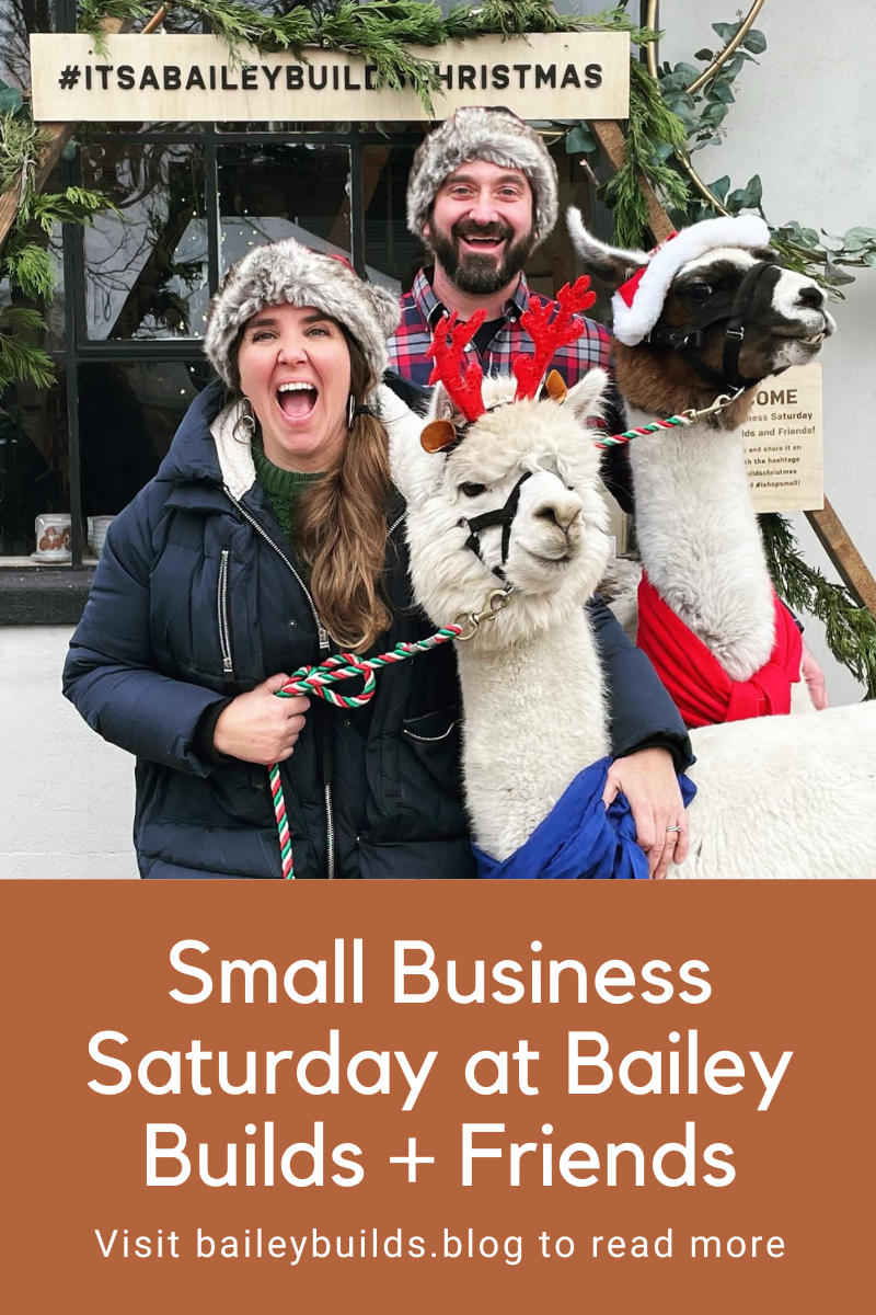 Small Business Saturday At Bailey Builds + Friends in Duluth, MN